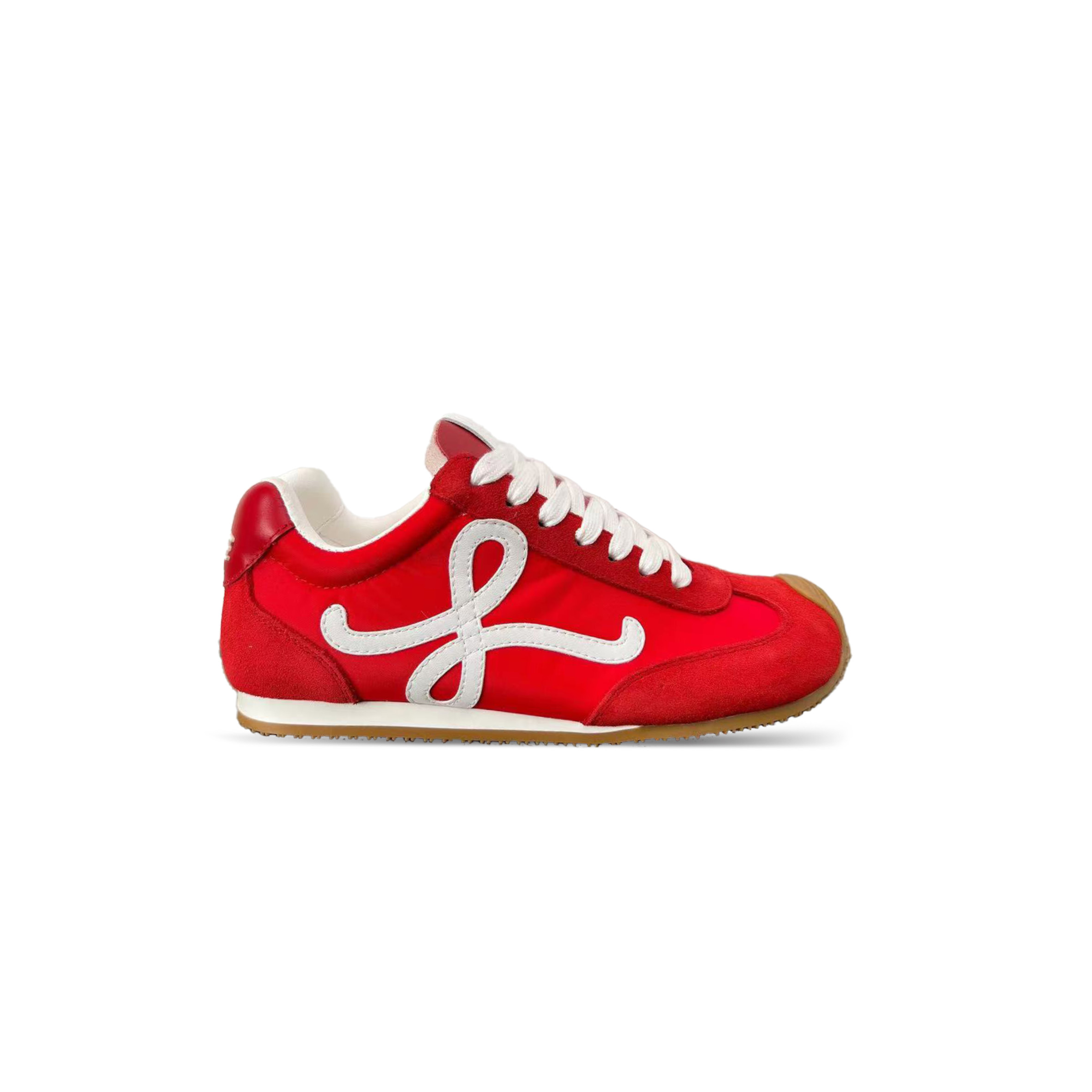 L0ew* ballet runner 2.0 in nylon and calfskin lbr2282x04